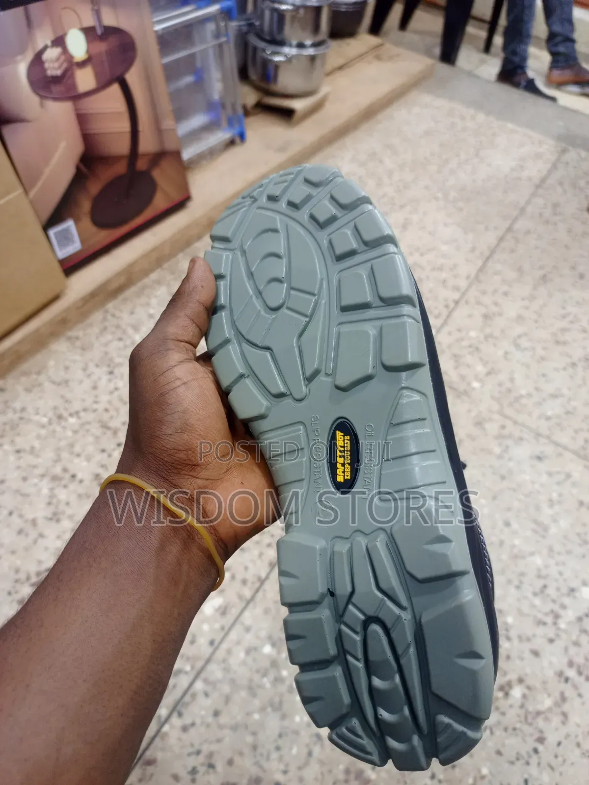 Heavy-duty Industrial Safety Boot