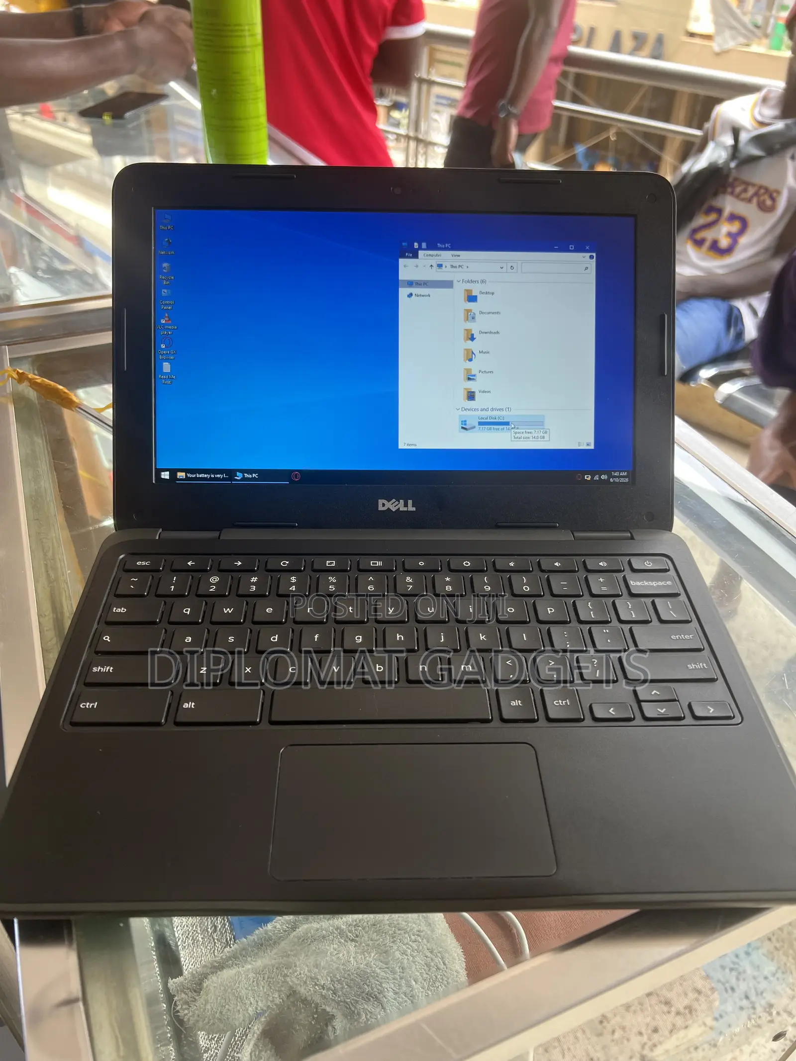 Laptop Dell Chromebook 11 4GB Intel Celeron SSD 16 GB