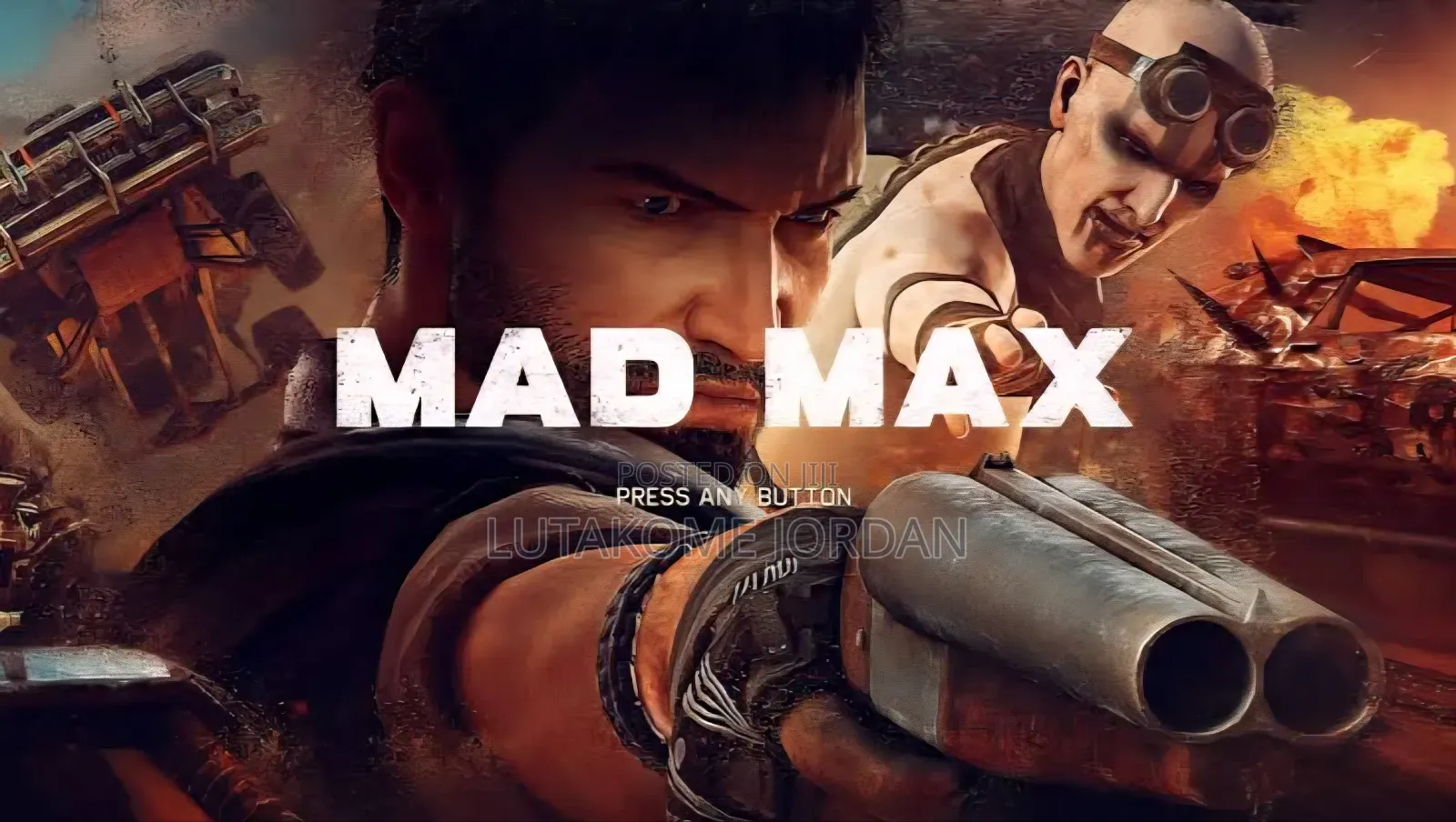 Mad Max for Pc/Laptop Game.[Online Service Also Available]