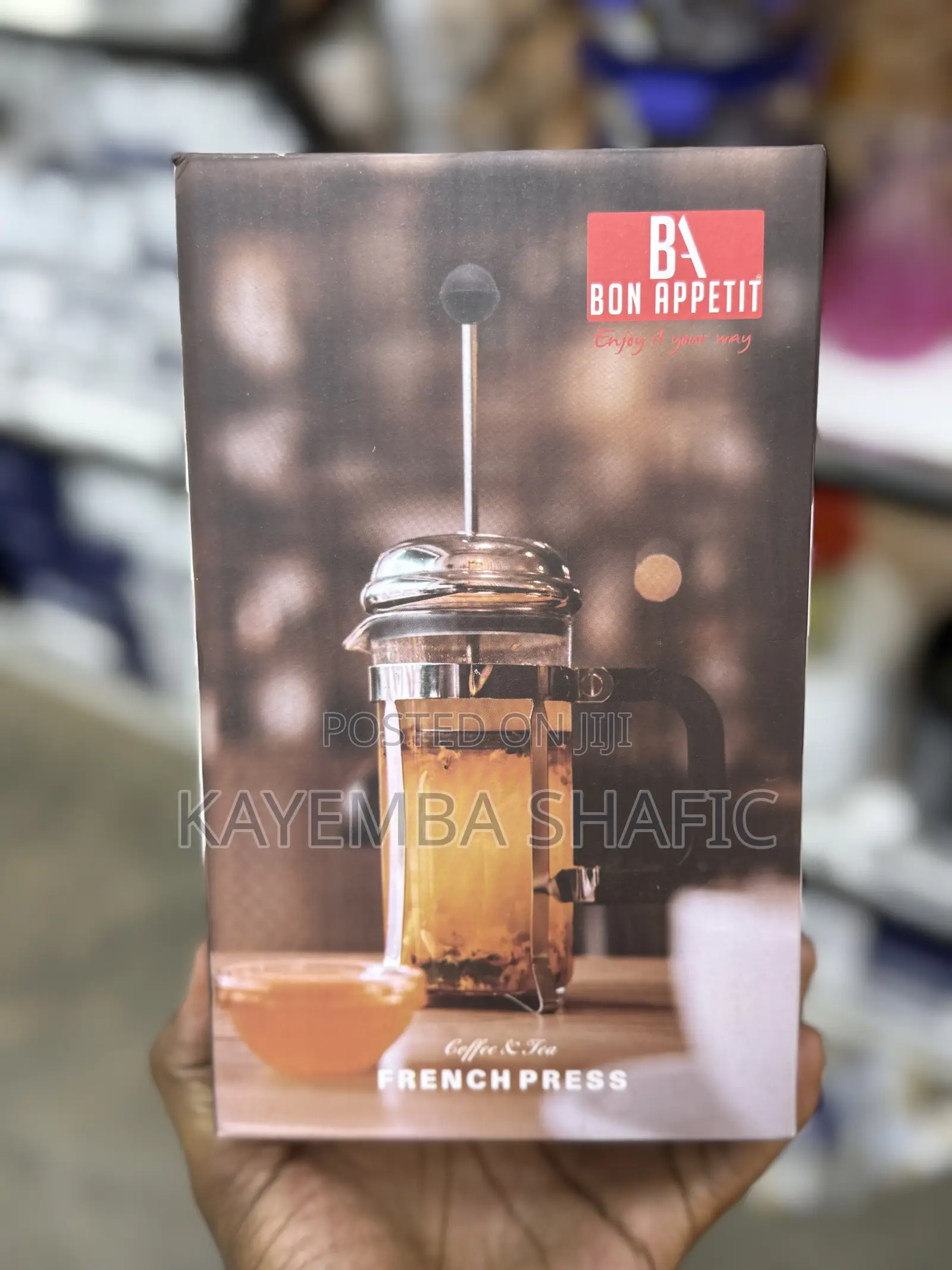 Bon Appetit French Press Coffee Plunger 600ml (4-Cup)