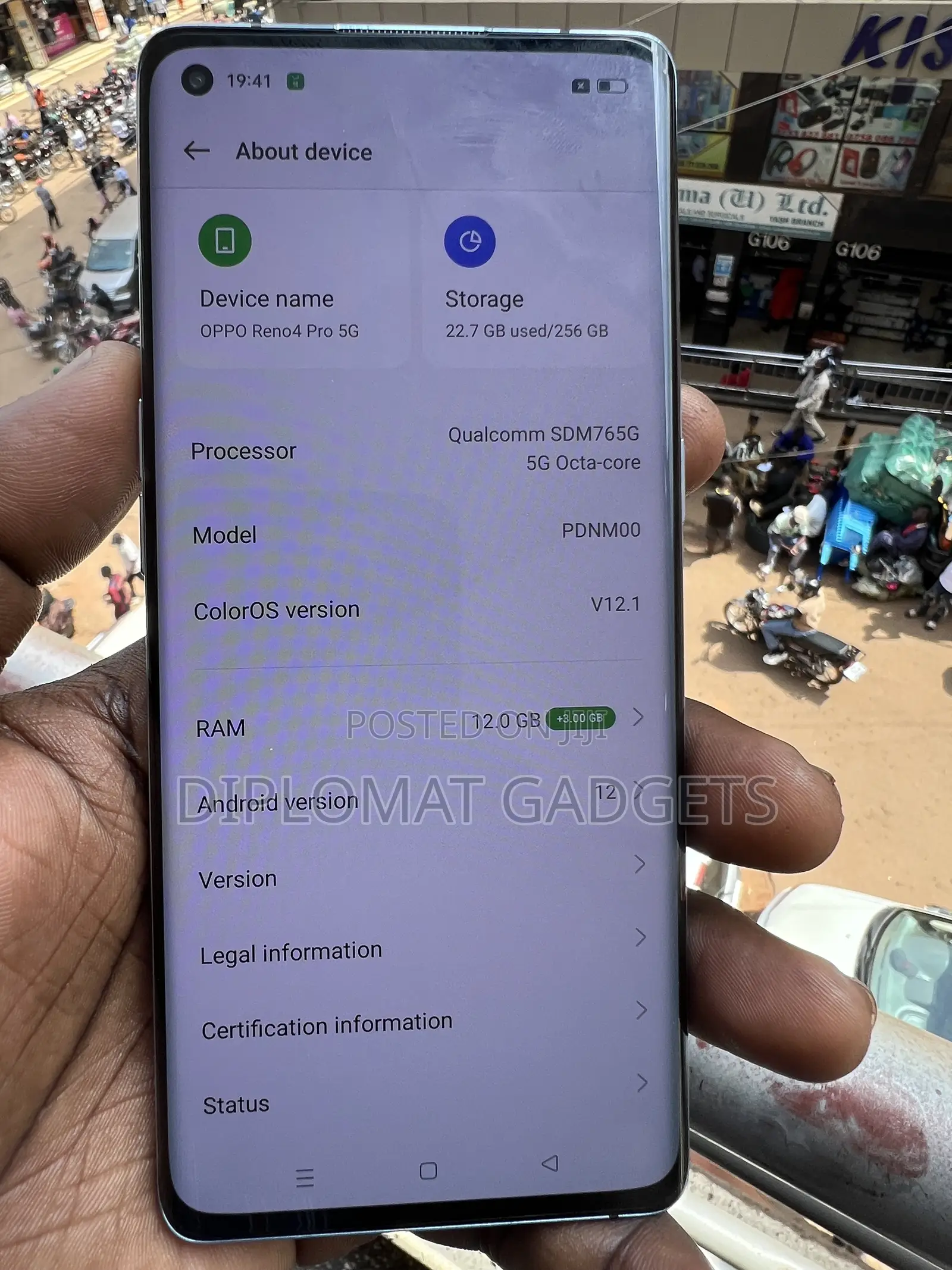 Oppo Reno 4 Pro 128 GB Blue