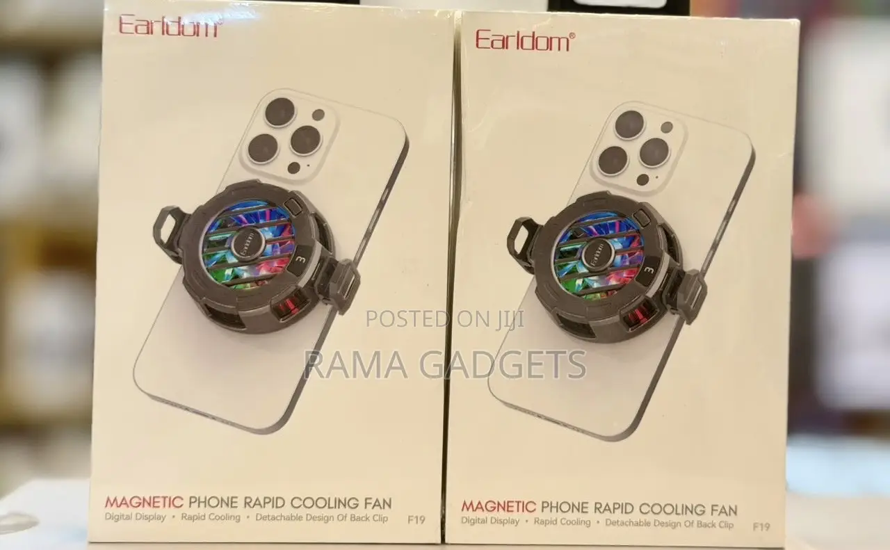 Earldom F19 Magnetic Phone Rapid Cooling Fan