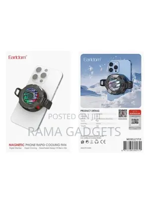 Earldom F19 Magnetic Phone Rapid Cooling Fan