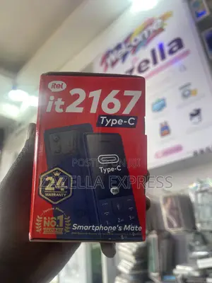 New Itel it2166 Black