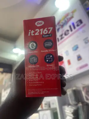 New Itel it2166 Black