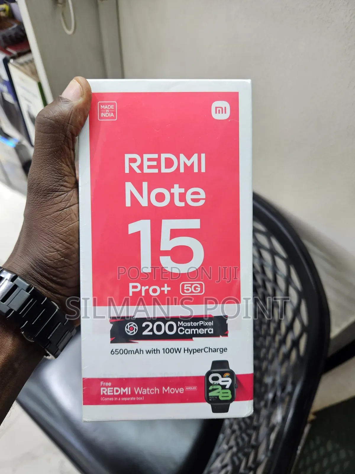 New Xiaomi Redmi Note 15 Pro+ 512 GB Black