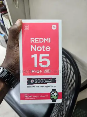 New Xiaomi Redmi Note 15 Pro+ 512 GB Black