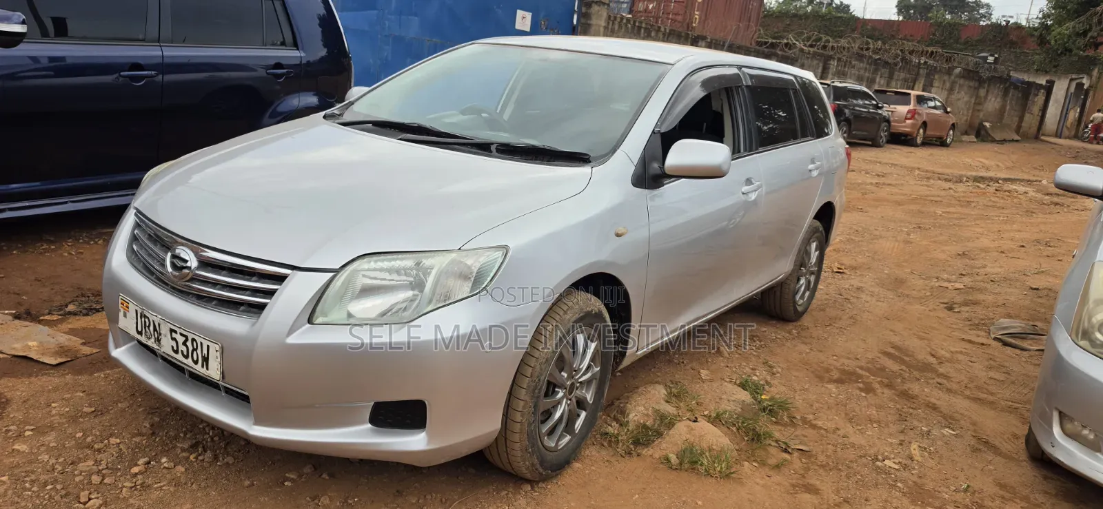 Toyota Corolla Fielder 2010 Silver