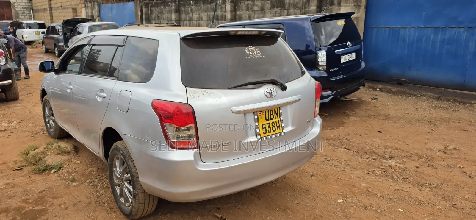 Toyota Corolla Fielder 2010 Silver