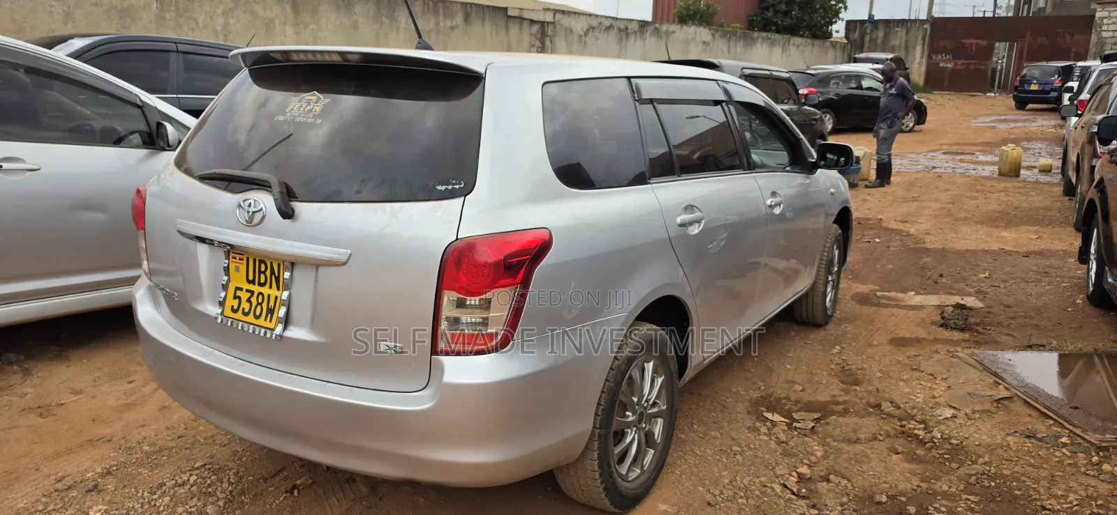 Toyota Corolla Fielder 2010 Silver