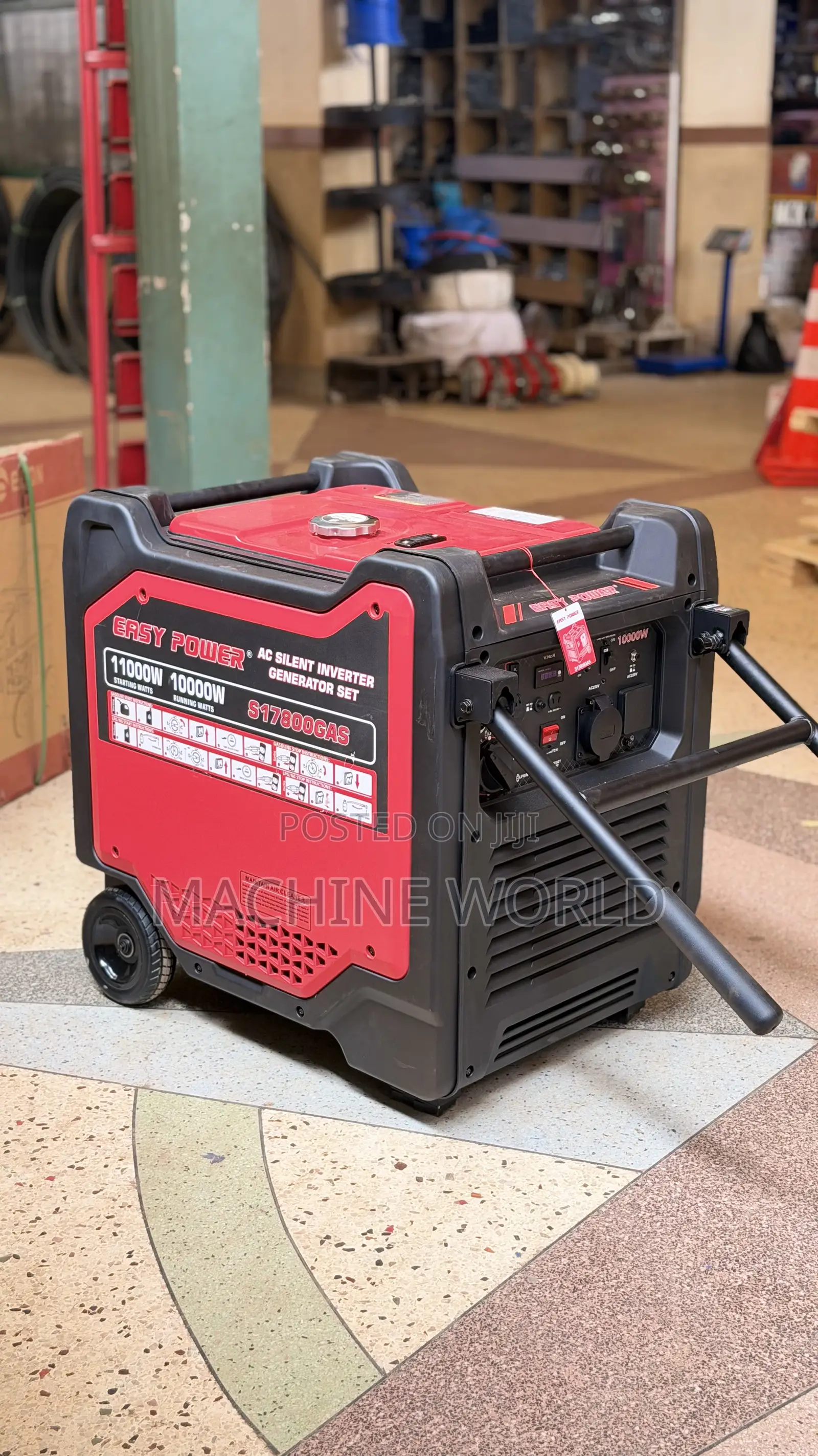 11kva Super Silent Inverter Generator (Uses Gas) Remote Start