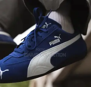 Blue Version of Puma Speedcat Og Sneakers