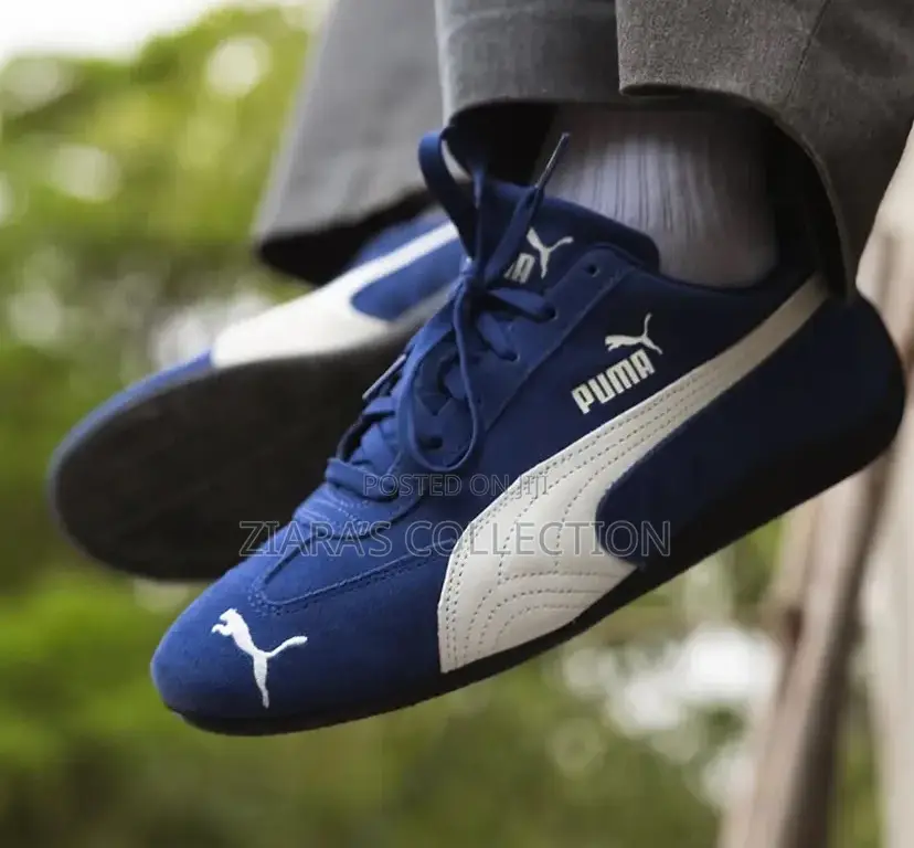 Blue Version of Puma Speedcat Og Sneakers