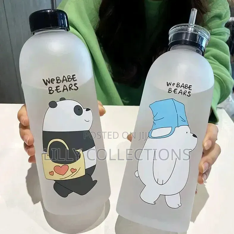 Frosted Water Bottles