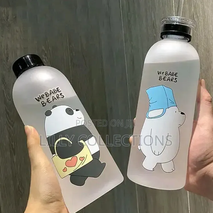 Frosted Water Bottles