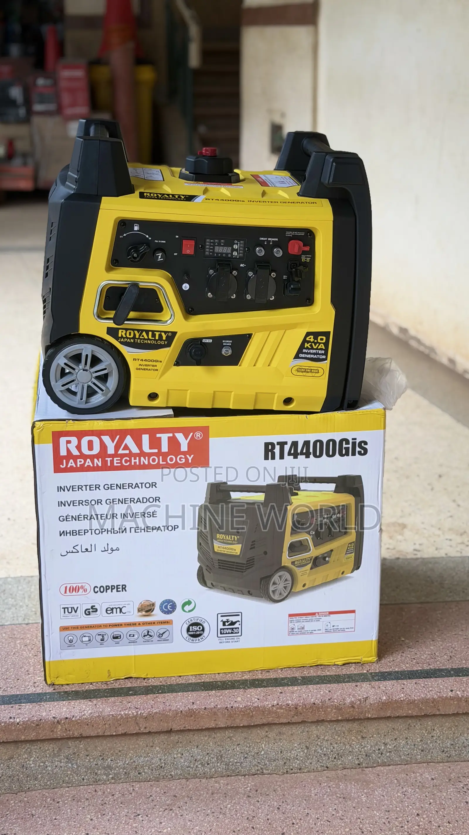 4kva Inverter Silent Generator Japan