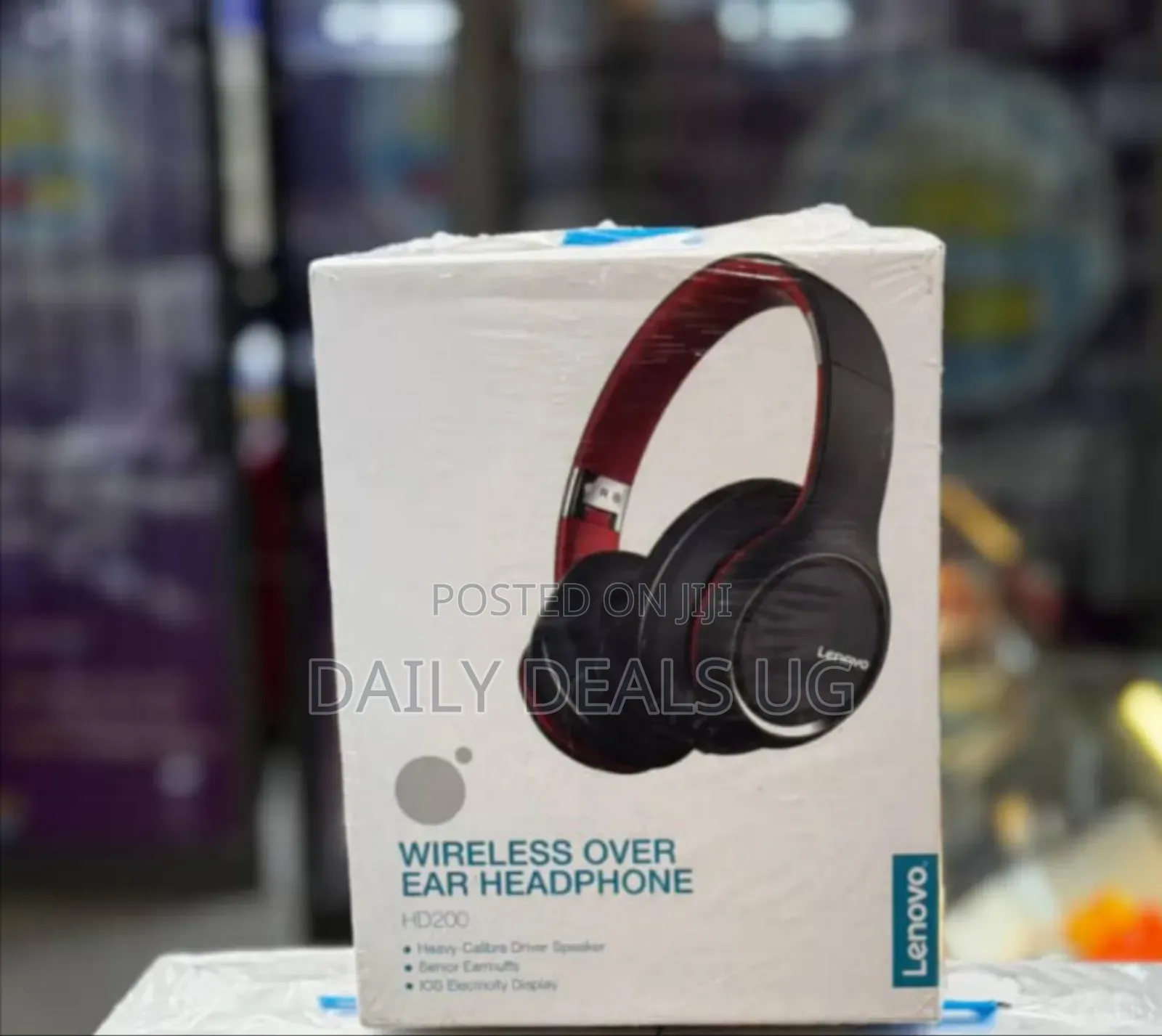 Lenovo Hd200 Wireless Over Ear Headphones