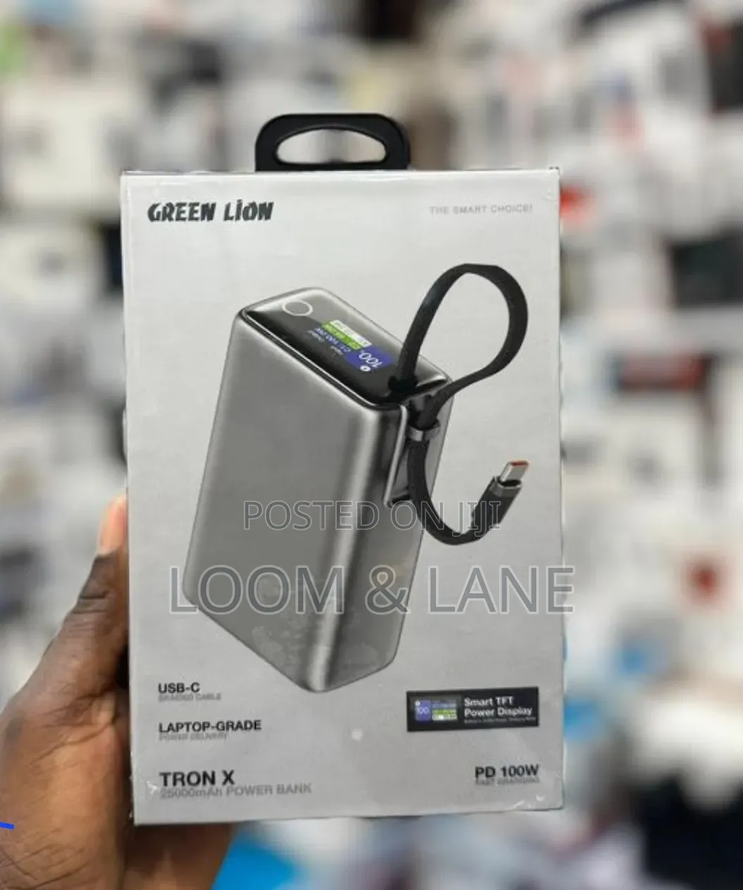 Tron X 20000mah Power Bank, Pd 65w Fast Charging