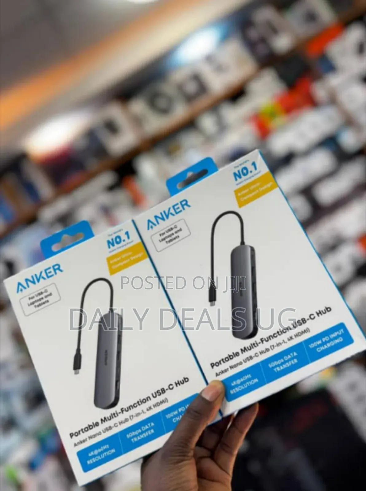Anker Portable Muiti -Function Usb-C Hub 7 in 1 Hdm1
