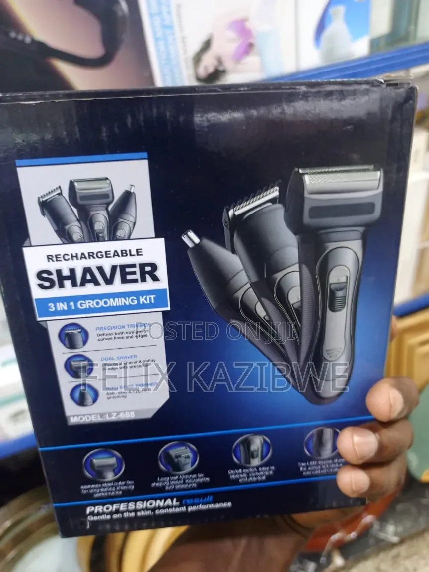 3 in 1 Rechargeable Shaver.