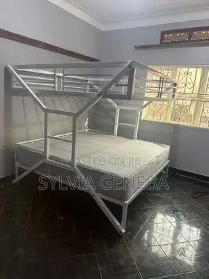 Metallic Double Decker Bed 6x6