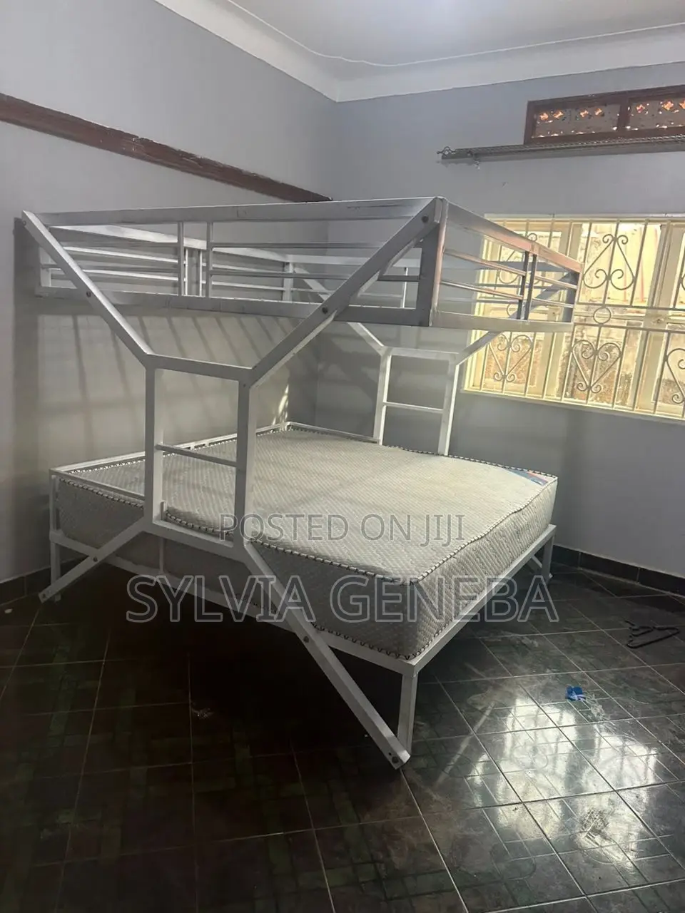 Metallic Double Decker Bed 6x6