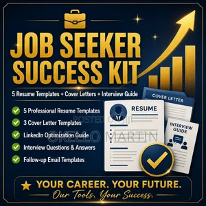 Professional Resume Templates Pack - 5 Designs - 20,000 Ugx