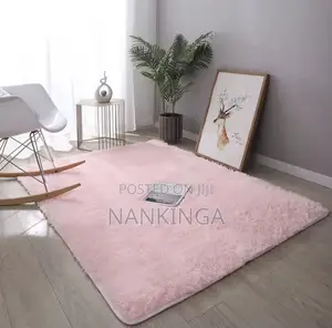 Pink Fluffy Carpets (5x6)