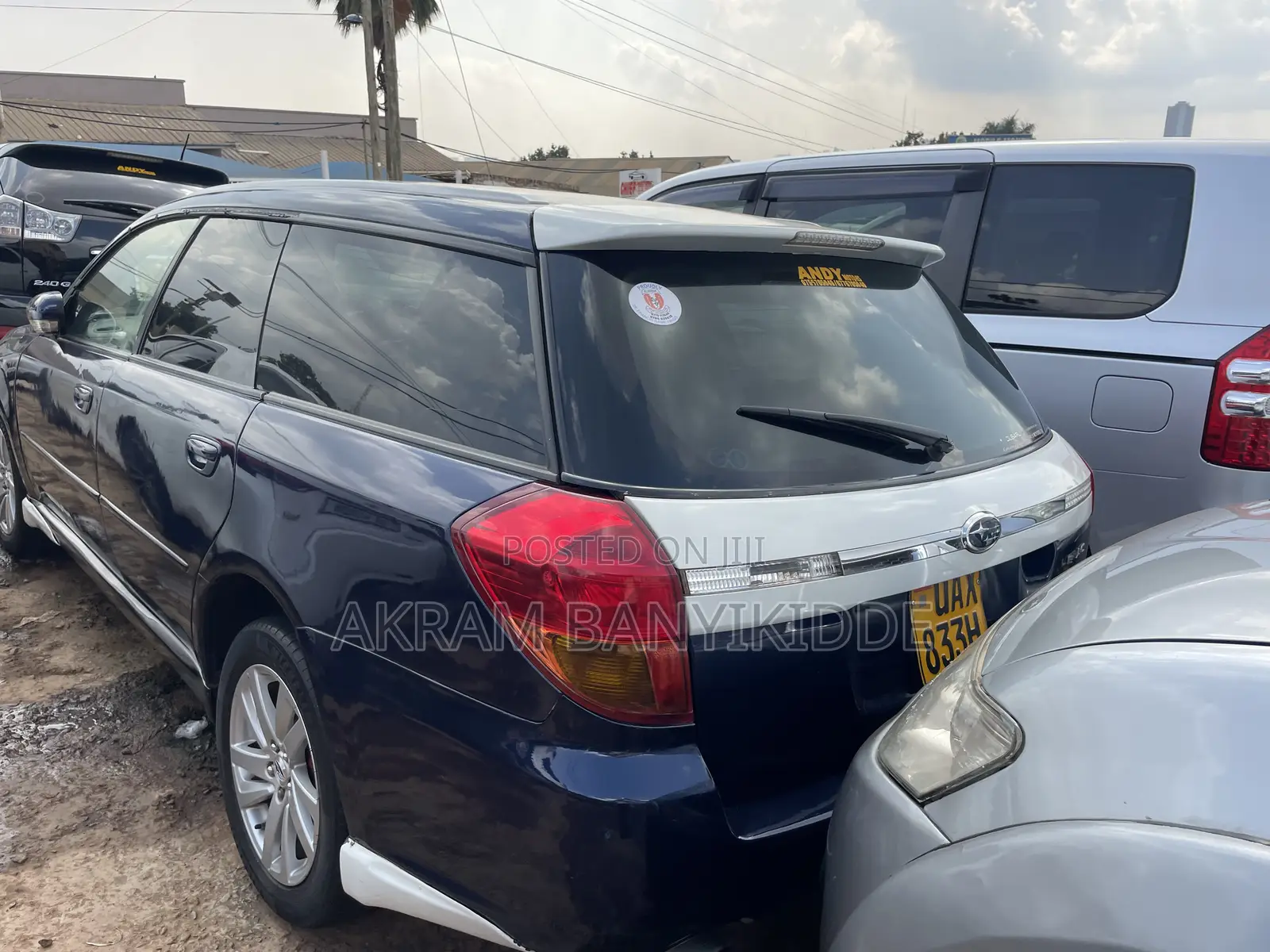 Subaru Legacy 2008 Blue