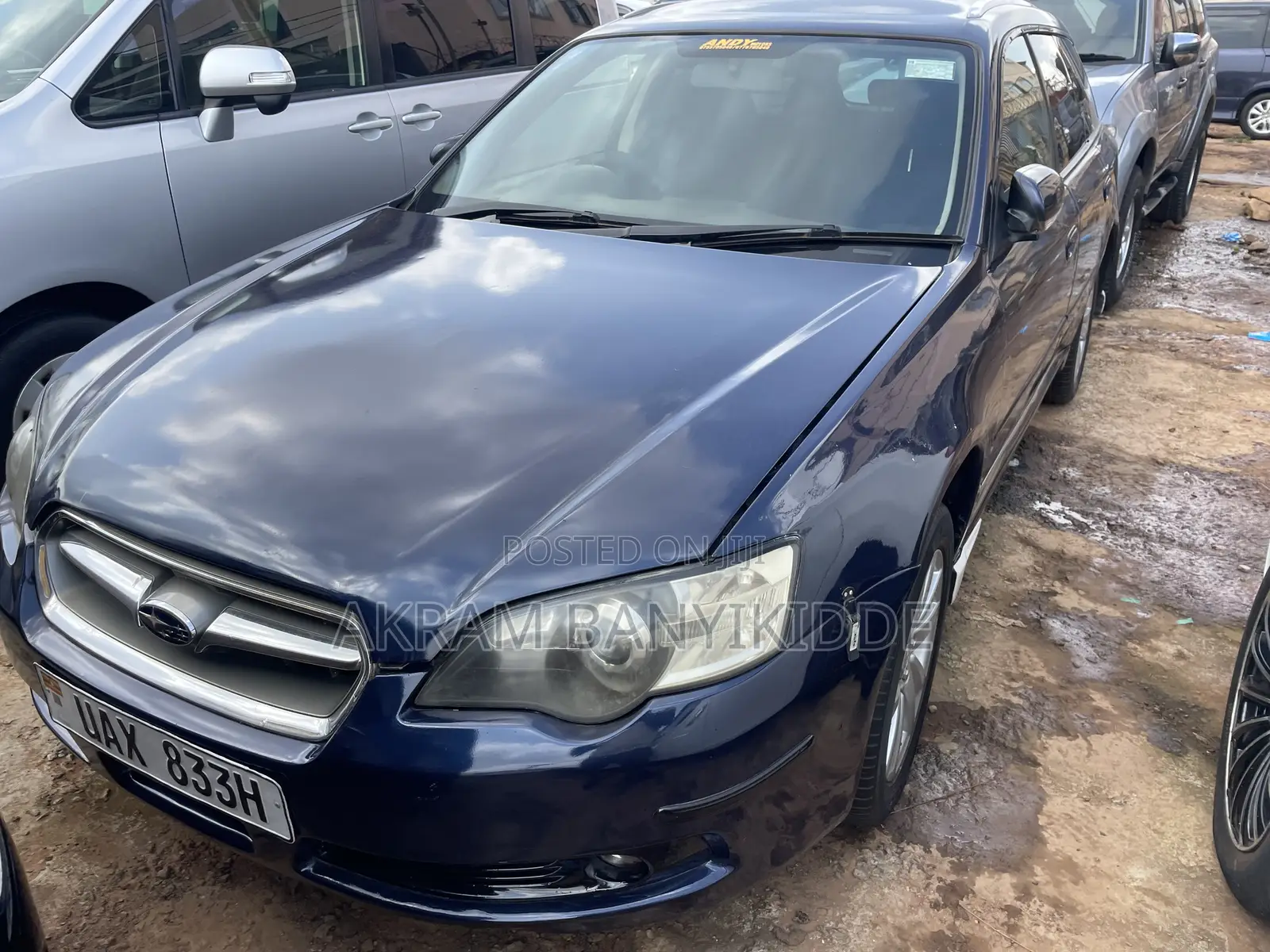 Subaru Legacy 2008 Blue