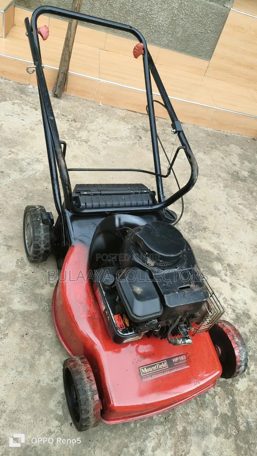 Uk Used Mountfield Hp183 Hand-propelled Lawnmower.