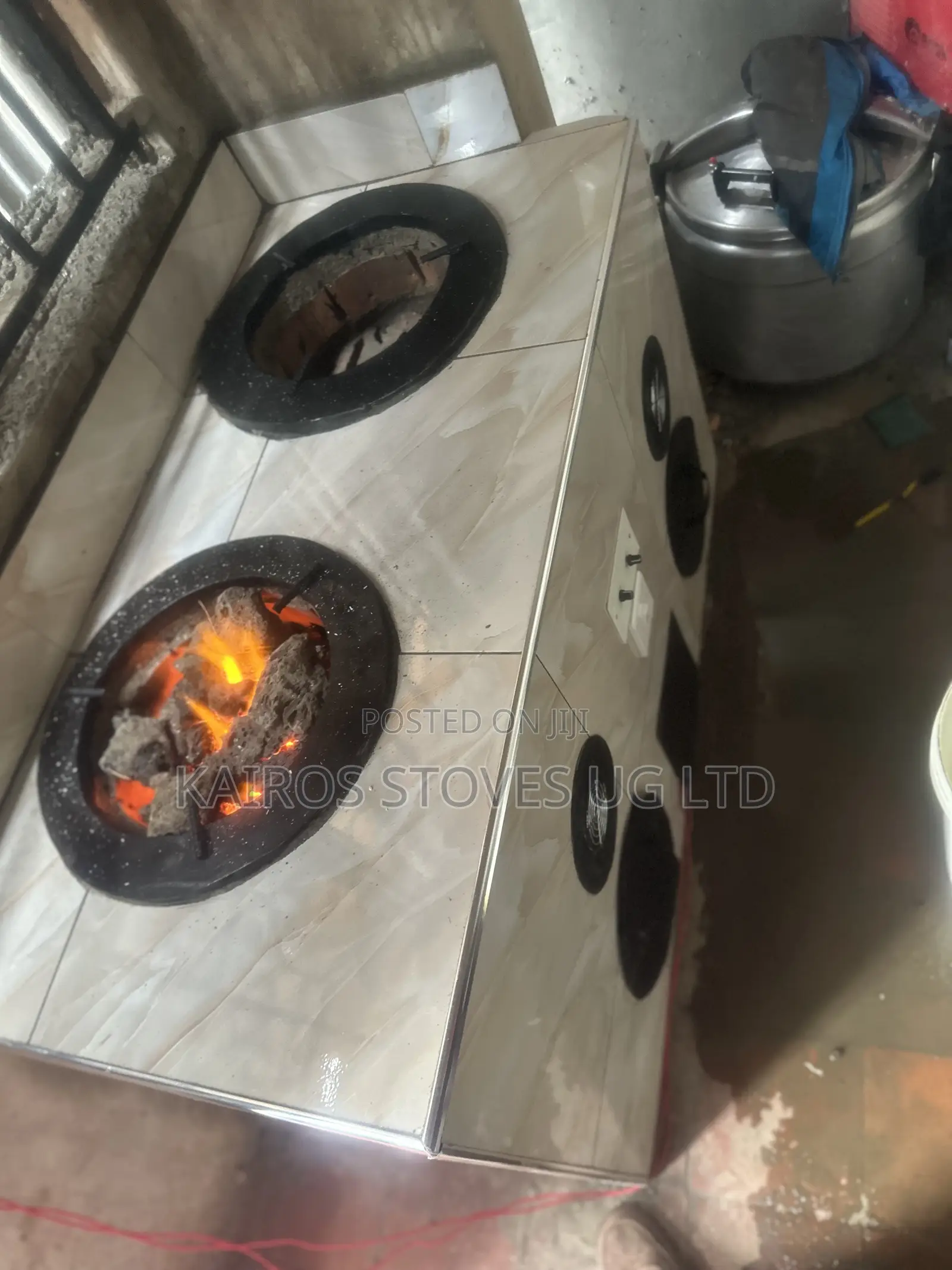Modernized Charcoal Saving Cooking Stove