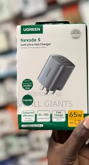 Ugreen Nexode S 3 Port Gan Fast Charger