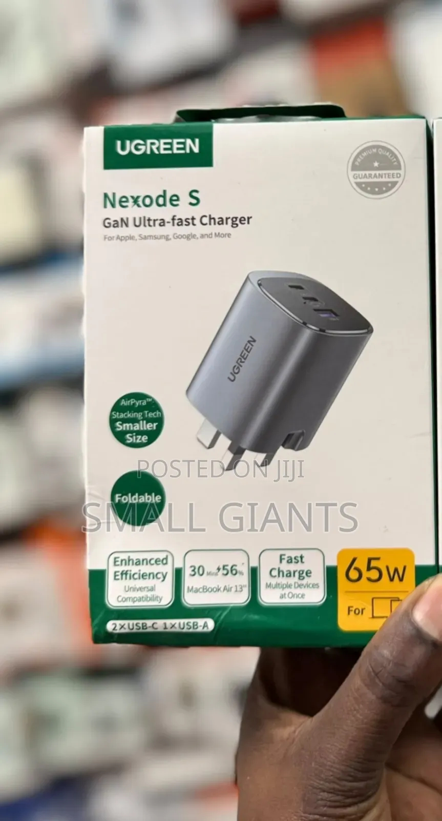 Ugreen Nexode S 3 Port Gan Fast Charger