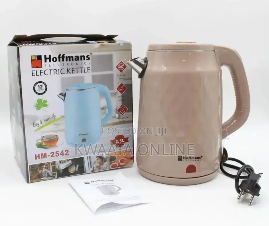 Thermal Electric Kettle, 2.5ltr, Hoffmans, Hm-2542, 2000w