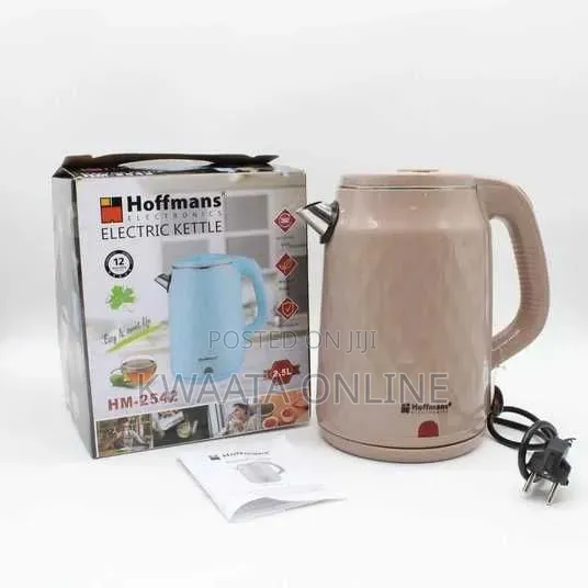 Thermal Electric Kettle, 2.5ltr, Hoffmans, Hm-2542, 2000w
