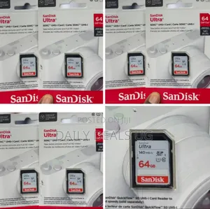 Sandisk Ultra 64gb SDXC Uhs-I Memory Card