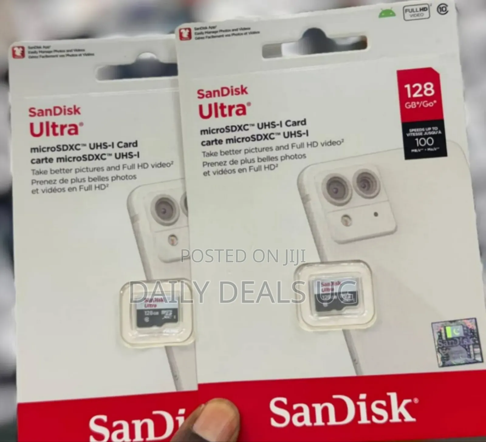 Sandisk Ultra 128gb Microsdxc Uhs-I Memory Card