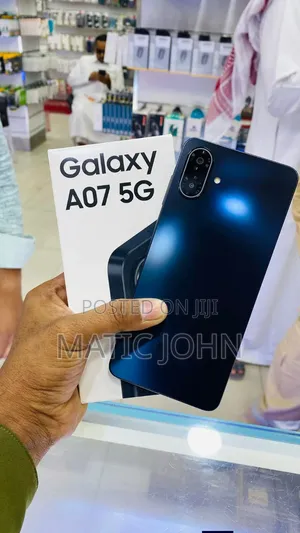 New Samsung Galaxy A07 128 GB Black