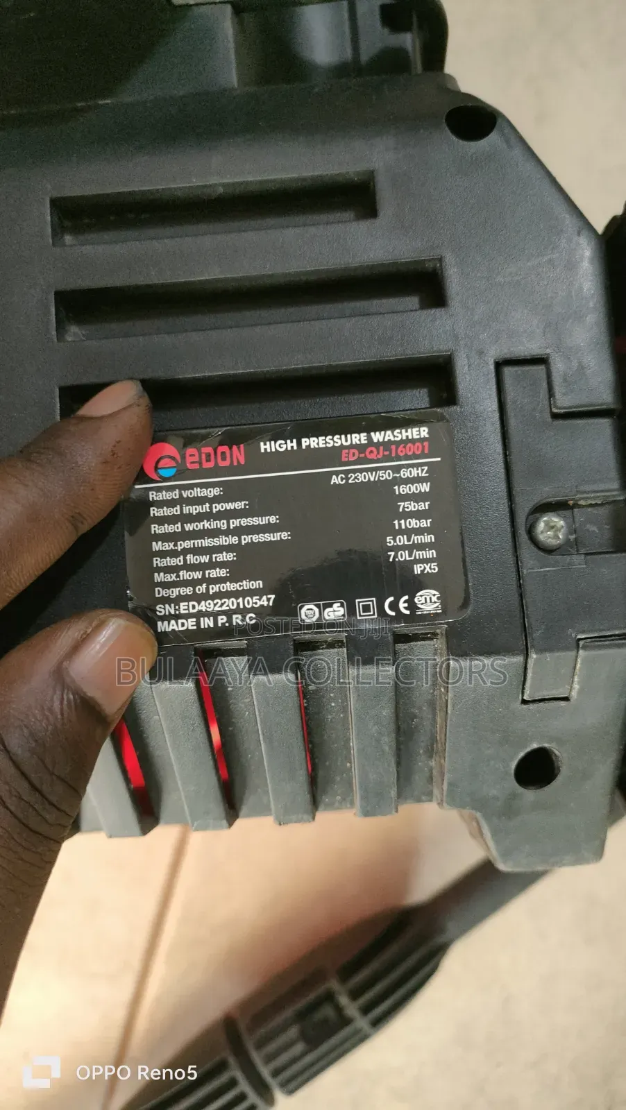 Edon Brand Electric High-pressure Car Washer.