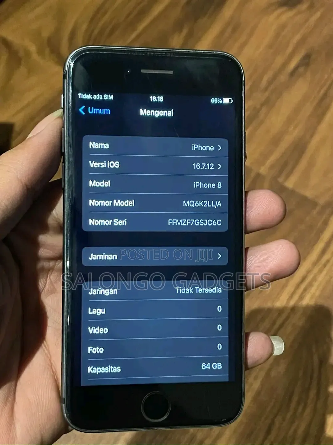 New Apple iPhone 8 64 GB Black