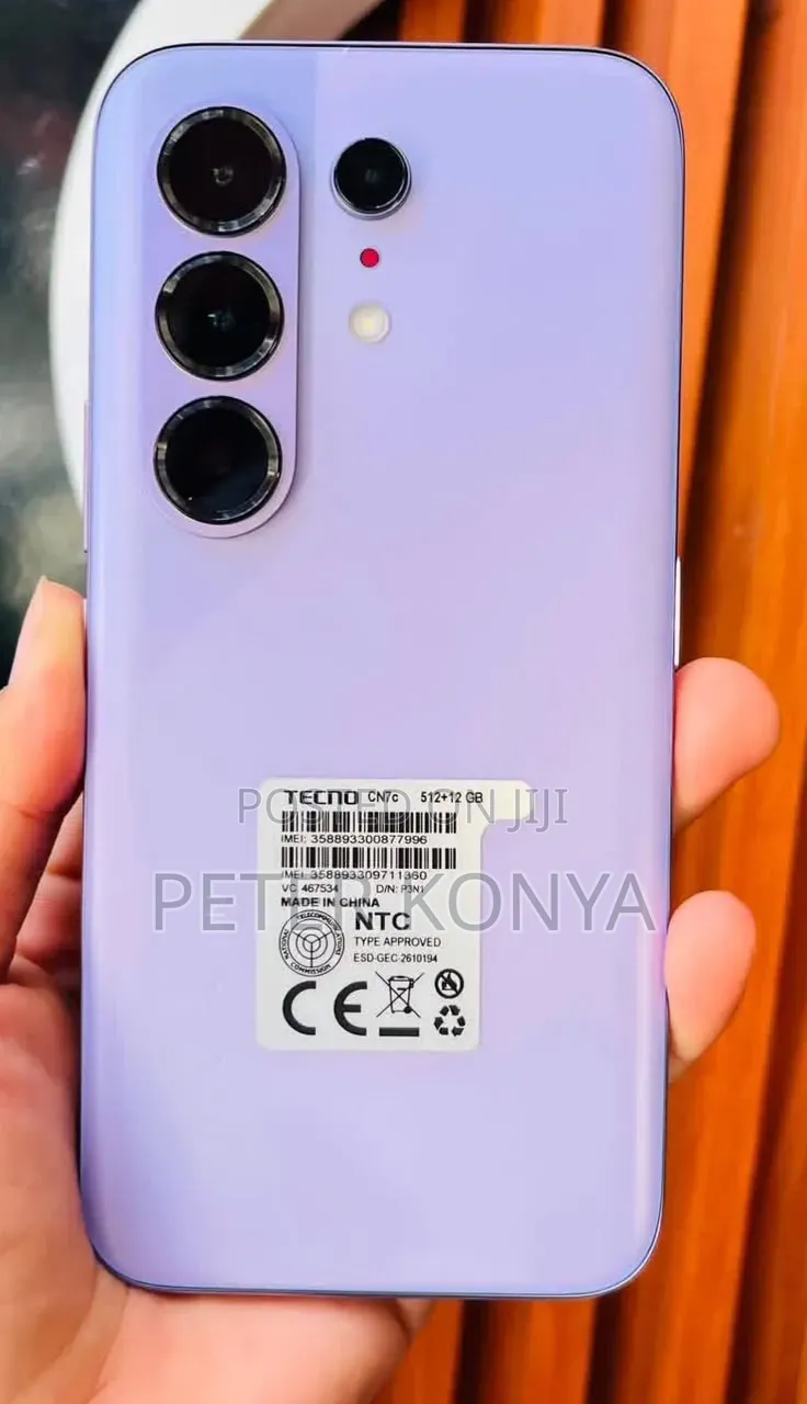 New Tecno Camon 50 Ultra 256 GB Purple