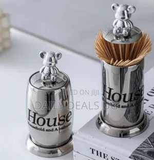 Stainless Steel Toothpick Holder Dispenser.