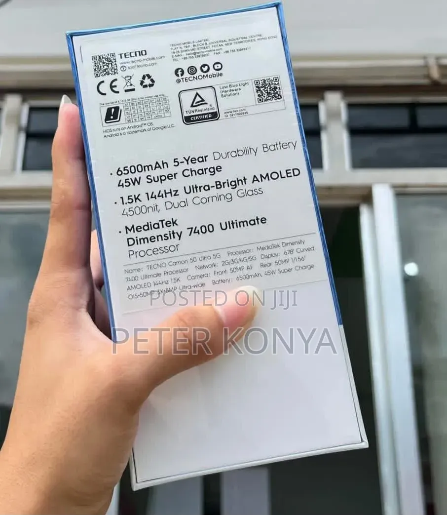 New Tecno Camon 50 Ultra 256 GB Green