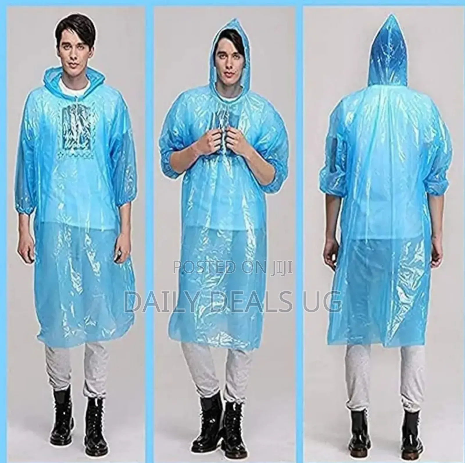 3 Pieces. Unisex Disposable Rain Card for Waterproof Rain With Smalle