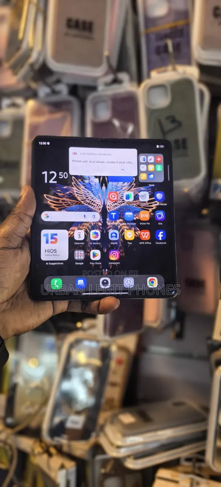 Tecno Phantom V Fold 512 GB Black