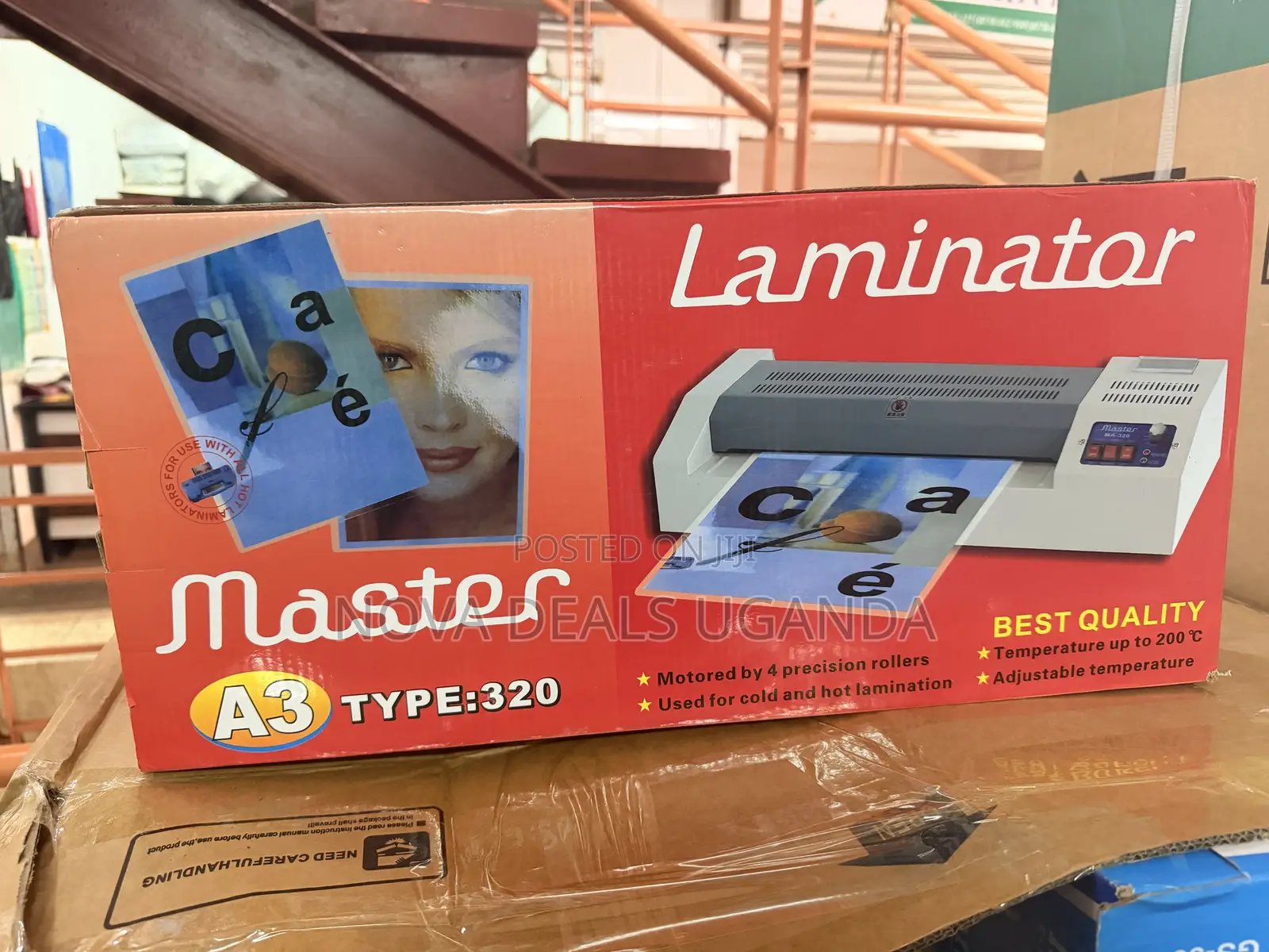 Master A3 Laminator Heavy Duty Hot Cold Laminating Machine