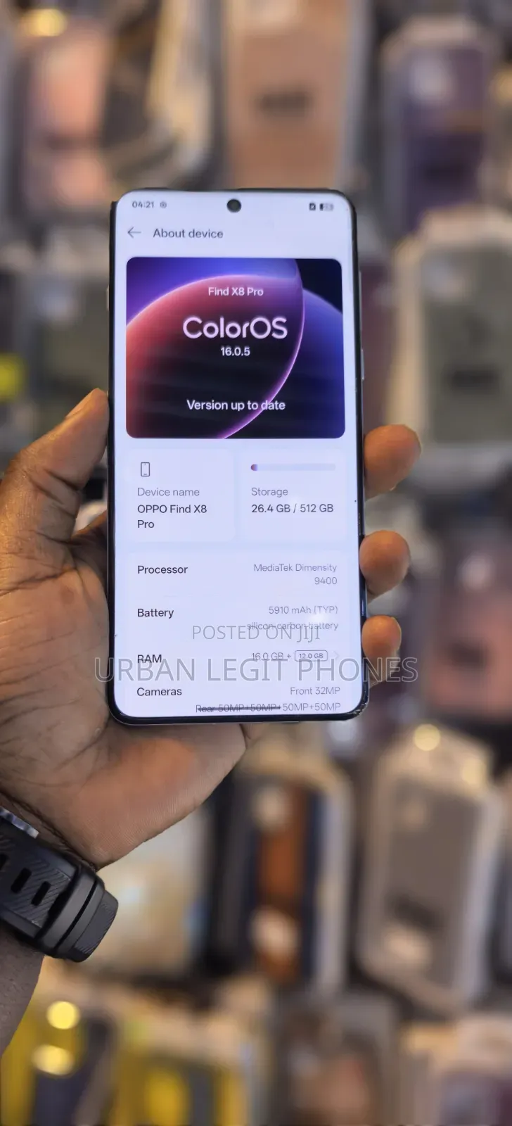 Oppo Find X8 Pro 512 GB White