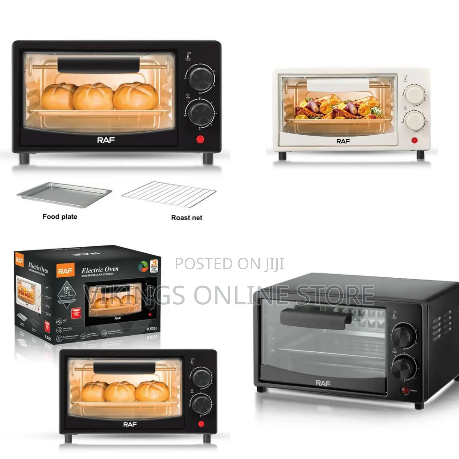 Raf Multi-Function 12l Capacity Heating Thermostat Bread Pizza Baking