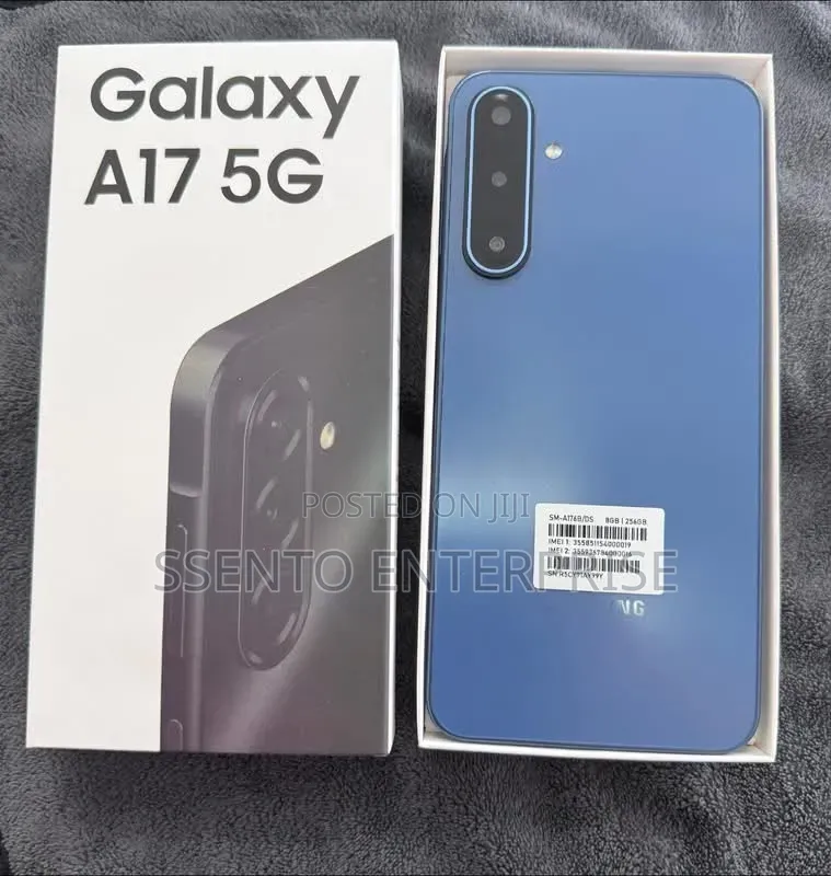 New Samsung Galaxy A17 5G 256 GB Blue